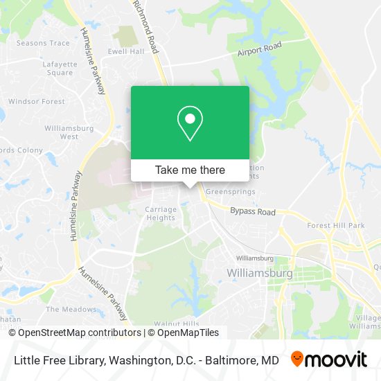 Mapa de Little Free Library