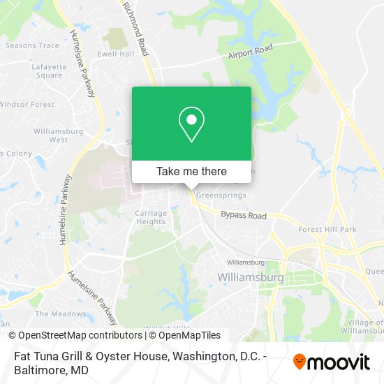 Fat Tuna Grill & Oyster House map