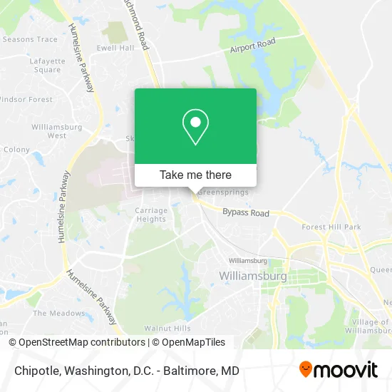 Chipotle map