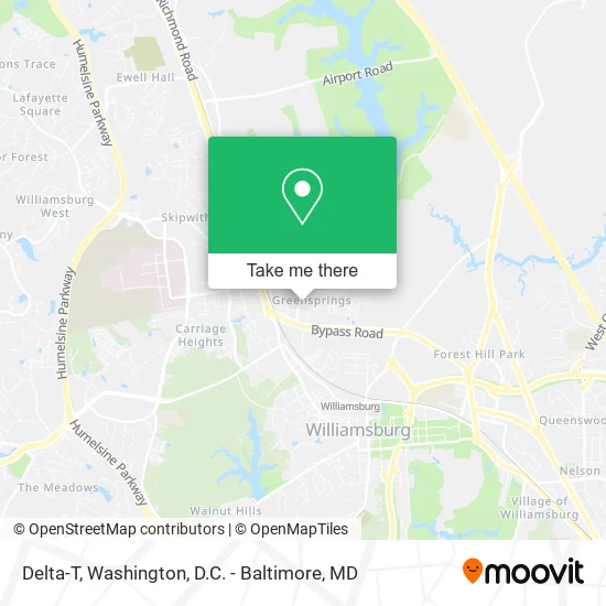 Delta-T map