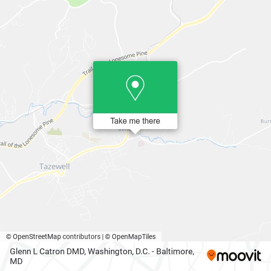 Glenn L Catron DMD map