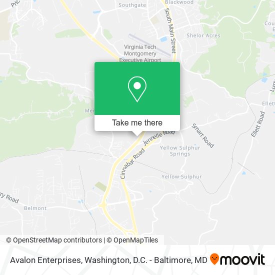 Mapa de Avalon Enterprises