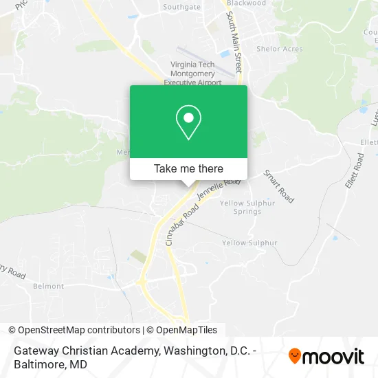 Gateway Christian Academy map