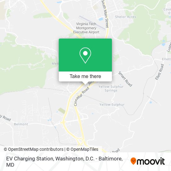 Mapa de EV Charging Station
