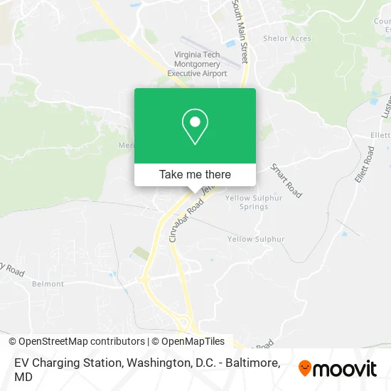 EV Charging Station map