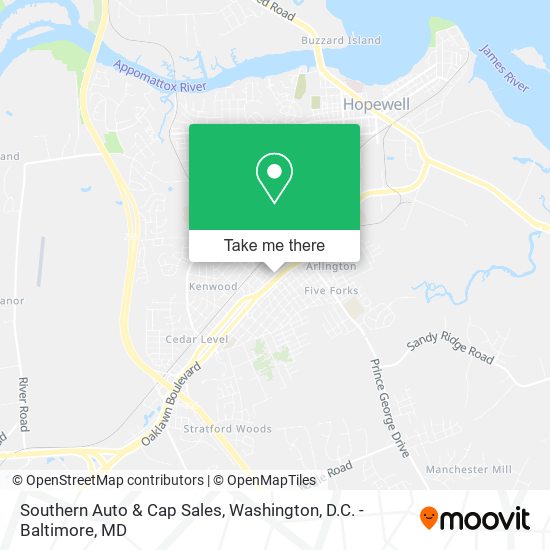 Mapa de Southern Auto & Cap Sales