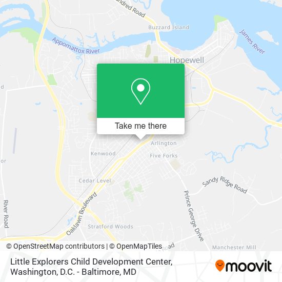 Mapa de Little Explorers Child Development Center
