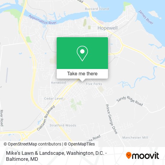 Mike's Lawn & Landscape map