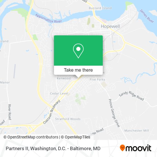 Partners II map