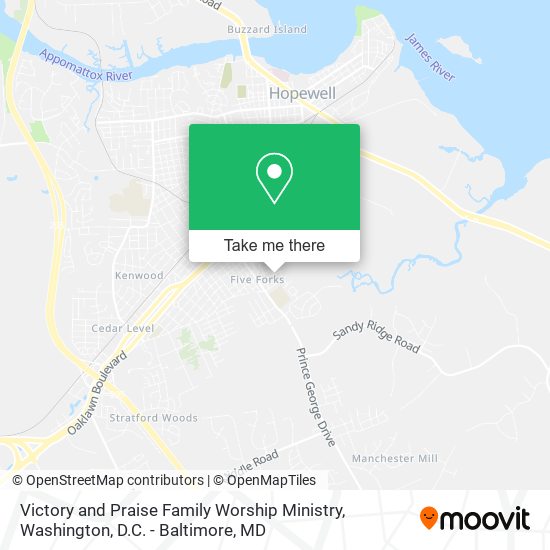 Victory and Praise Family Worship Ministry map