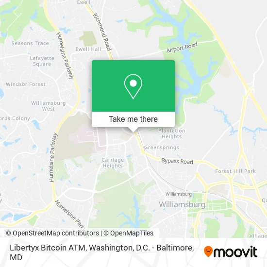 Libertyx Bitcoin ATM map
