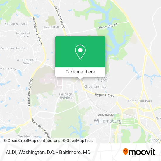 ALDI map