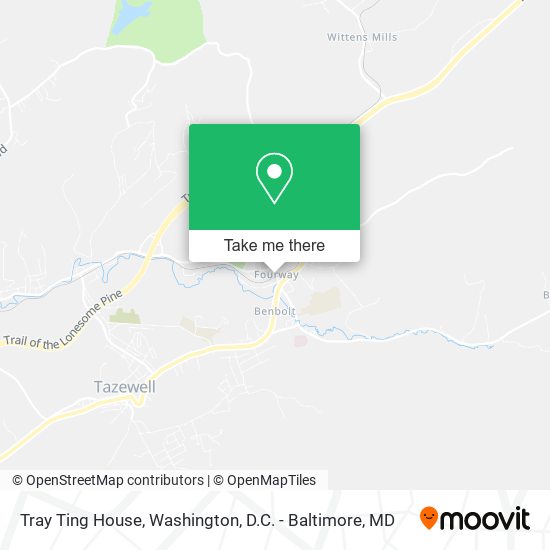 Mapa de Tray Ting House