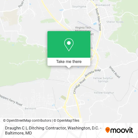 Draughn C L Ditching Contractor map