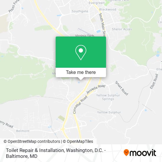 Mapa de Toilet Repair & Installation