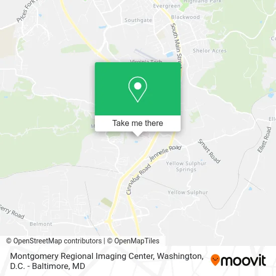 Montgomery Regional Imaging Center map