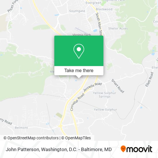 John Patterson map