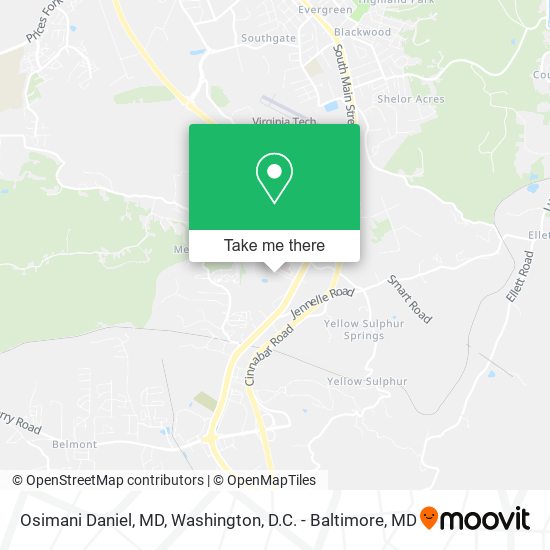 Osimani Daniel, MD map