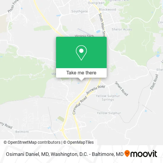 Osimani Daniel, MD map