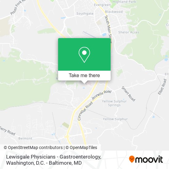 Mapa de Lewisgale Physicians - Gastroenterology