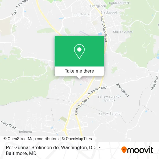 Per Gunnar Brolinson do map