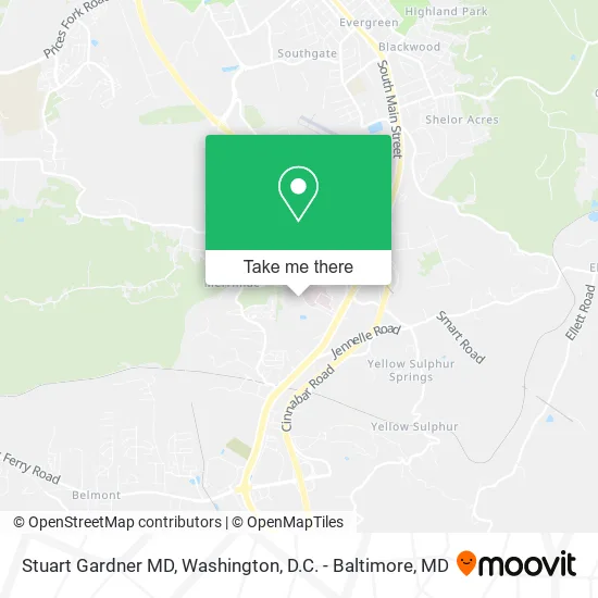 Stuart Gardner MD map