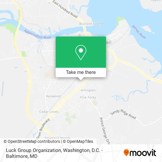 Luck Group Organization map