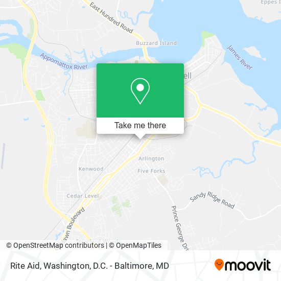 Rite Aid map