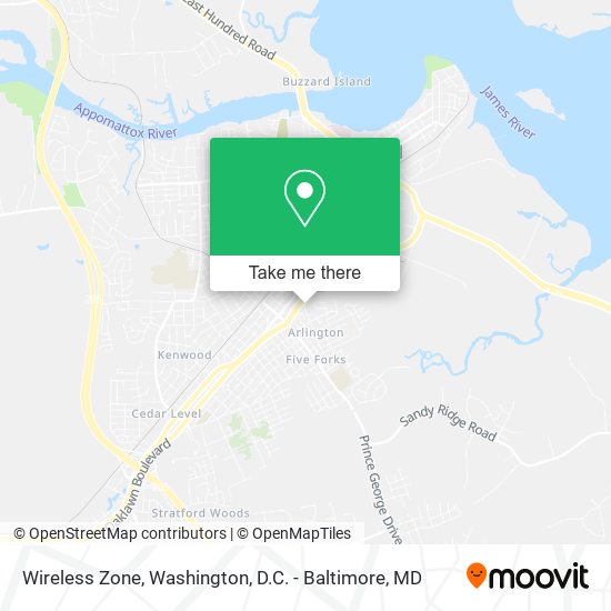 Wireless Zone map