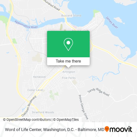 Word of Life Center map