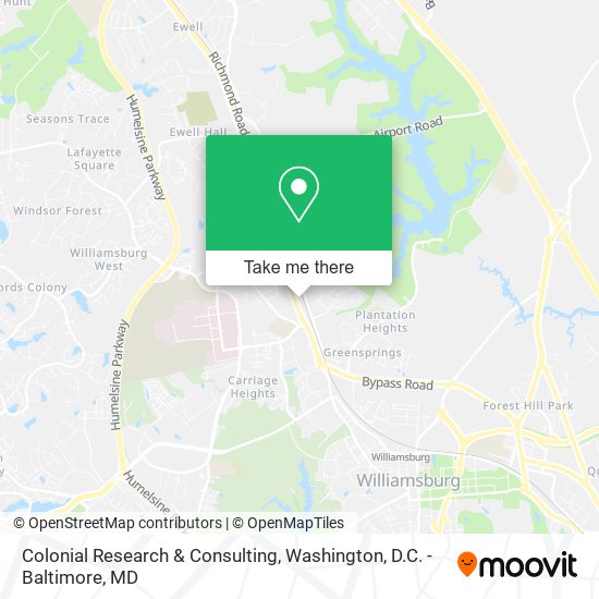 Mapa de Colonial Research & Consulting