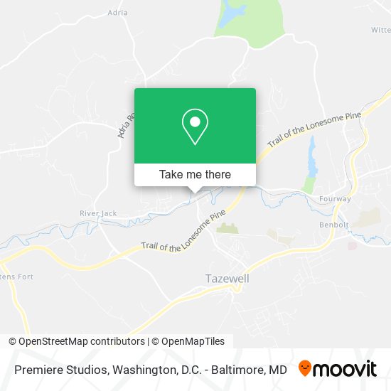 Premiere Studios map