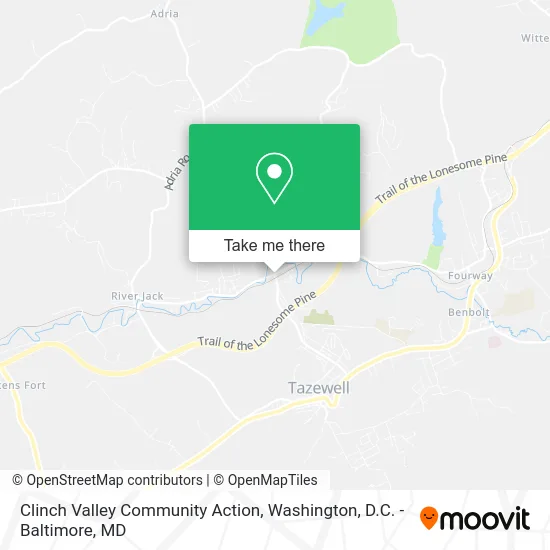 Clinch Valley Community Action map