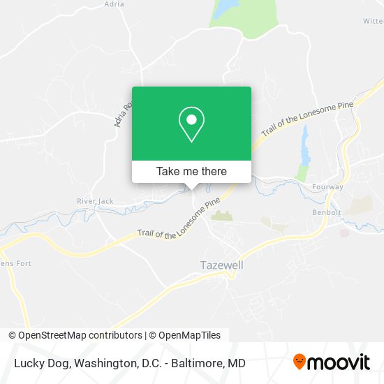 Lucky Dog map