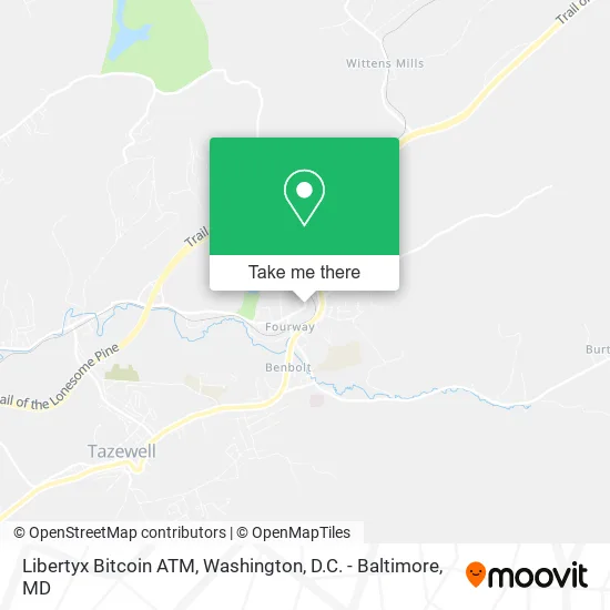 Libertyx Bitcoin ATM map