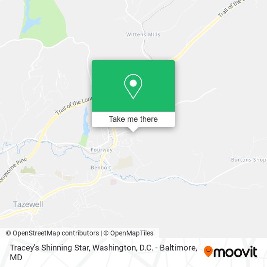 Mapa de Tracey's Shinning Star