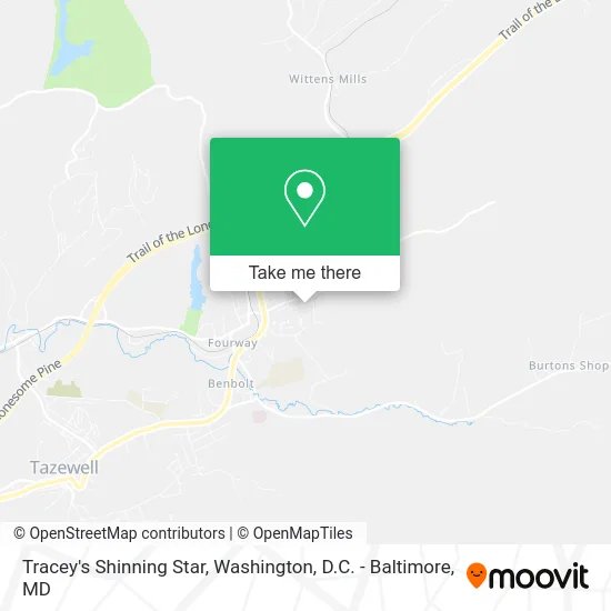 Tracey's Shinning Star map