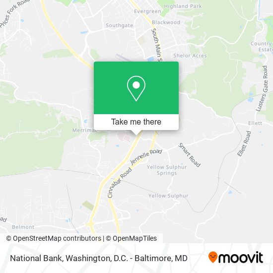 Mapa de National Bank