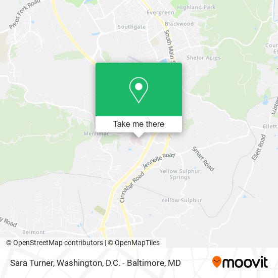 Sara Turner map