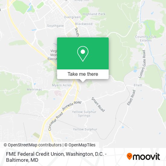 FME Federal Credit Union map