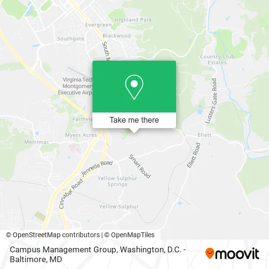 Campus Management Group map