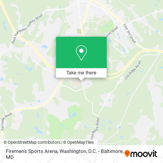 Mapa de Firemen's Sports Arena