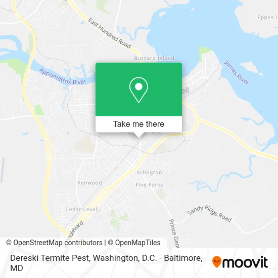 Dereski Termite Pest map