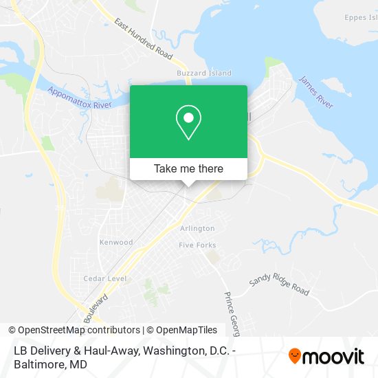 LB Delivery & Haul-Away map