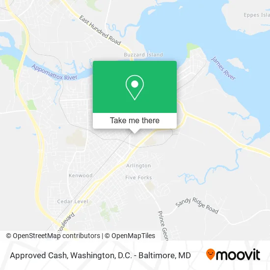 Approved Cash map