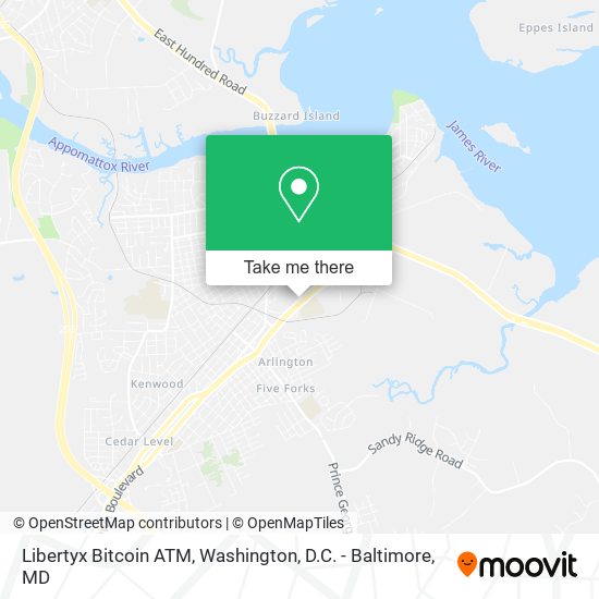 Libertyx Bitcoin ATM map