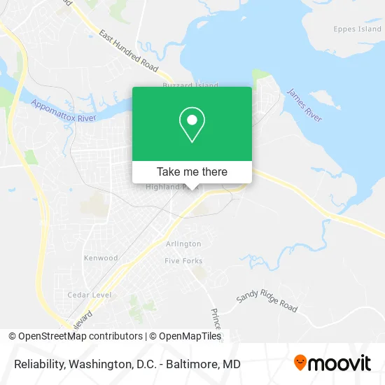 Reliability map