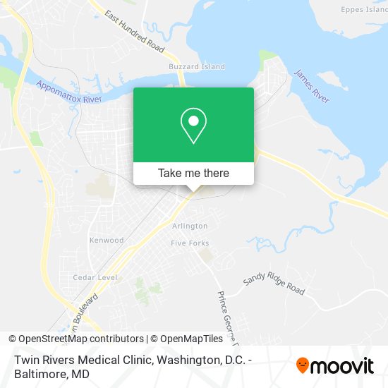 Twin Rivers Medical Clinic map