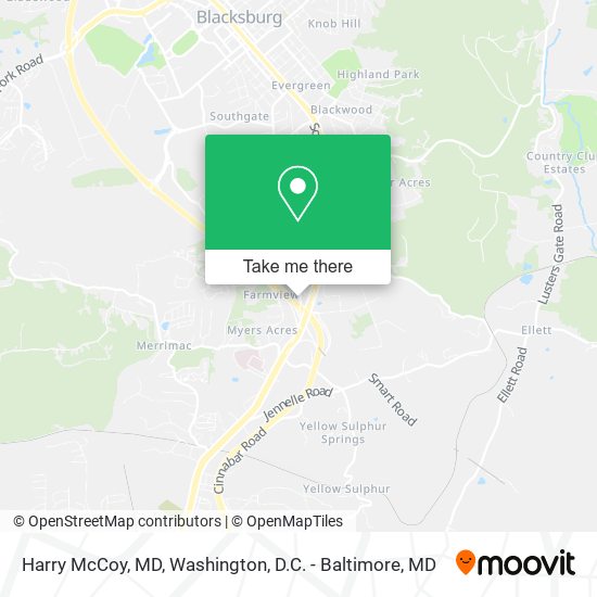 Mapa de Harry McCoy, MD