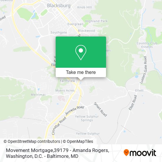 Mapa de Movement Mortgage,39179 - Amanda Rogers